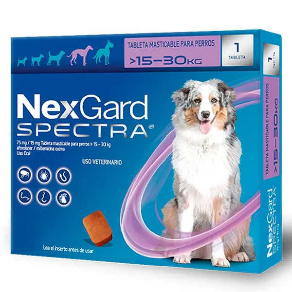 30 (1) NEXGARD SPECTRA 15 A 30 KG