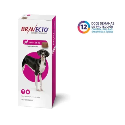 BRAVECTO 12 SEMANAS DE 40 A 56KG
