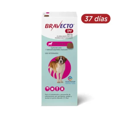 BRAVECTO 37 DIAS 40 A 56KG