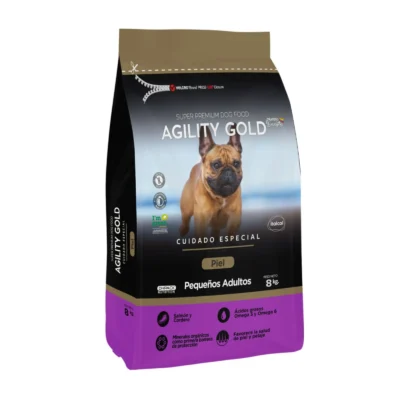 AGILITY GOLD PIEL PEQUEÑOS ADULTOS