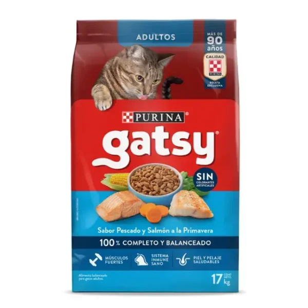 GASTY ADULTO PESCADO Y SALMON A LA PRIMAVERA X 17KG