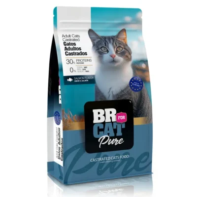 BR FOR CAT GATO ADULTO CASTRADO SALMON