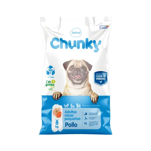 CHUNKY ADULTO RAZAS PEQUEÑAS 8KG