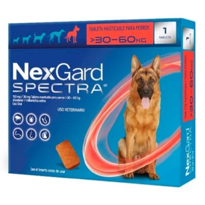 NEXGARD SPECTRA 30 A 60 KG