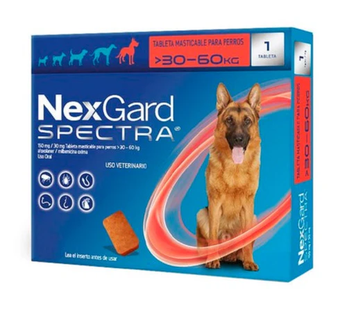 NEXGARD SPECTRA 30 A 60 KG