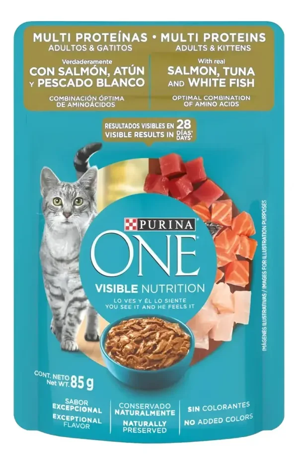 ONE GATO CASTRADO POUCH X 85GR