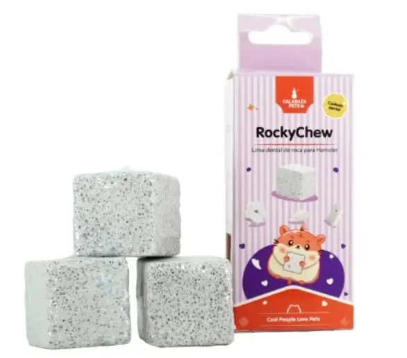 ROCKYCHEW LIMA DENTAL DE ROCA PARA HAMSTER