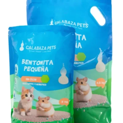 ARENA BENTONITA PARA HAMSTER Y GATITO 2KG