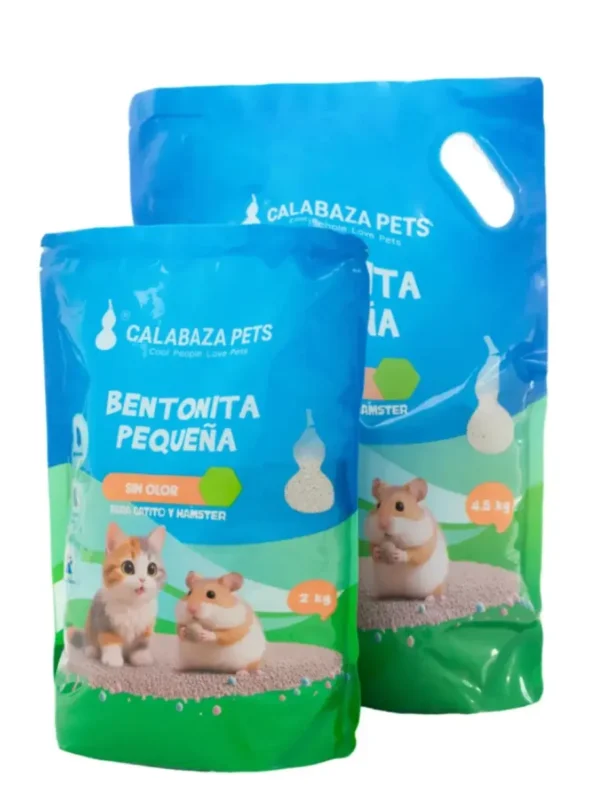 a (1) ARENA BENTONITA PARA HAMSTER Y GATITO 2KG