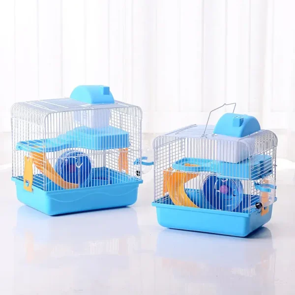 cas (1) CASA PARA HAMSTER CON RODADERO Y RUEDA